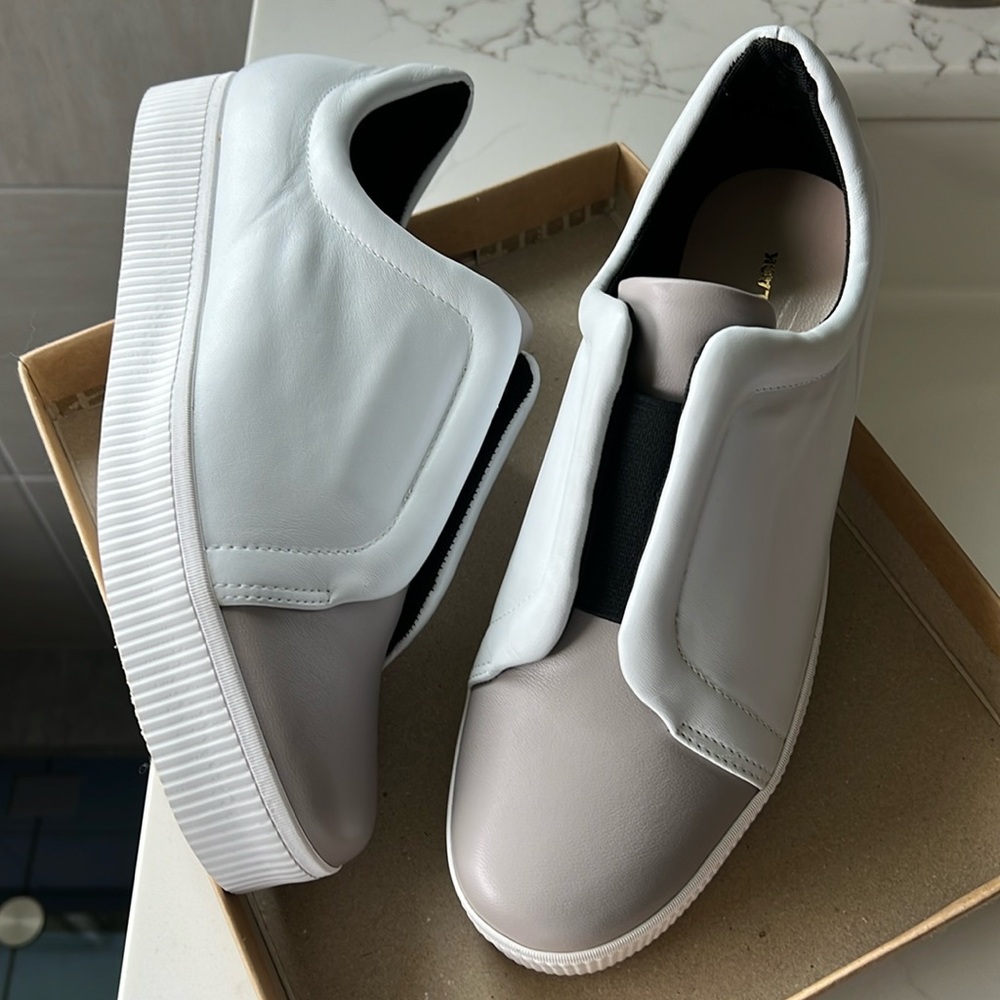 All Black Footwear Slip on Sneakers new in box